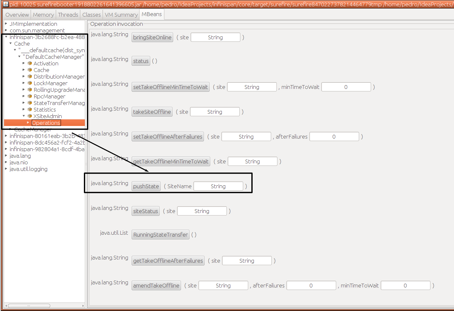 xsite state transfer